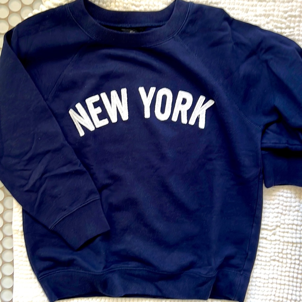 J Crew "New York" Sweatshirt